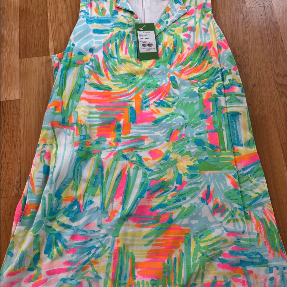 Lilly Pulitzer Tanya Romper Sea Salt and Sun Size 6